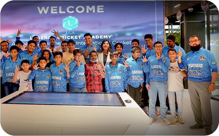 Soutien à la Legends Cricket Academy 2022