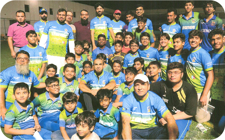 Soutien à la Legends Cricket Academy 2023