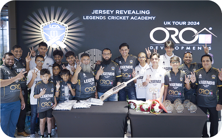 Soutien à la Legends Cricket Academy 2024